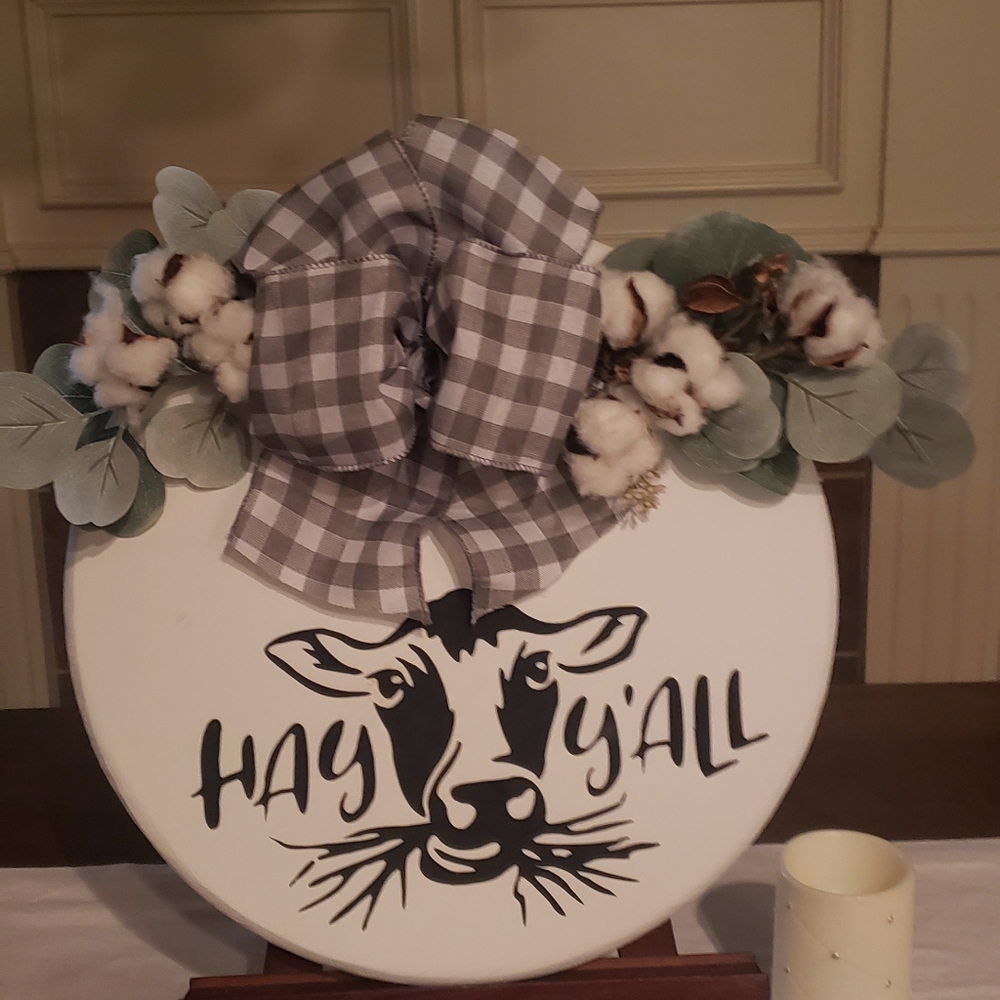 Handmade Wooden Sign